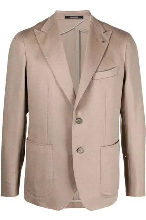 TAGLIATORE Single-breasted tailored blazer