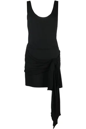 Serafini Draped tie short dress