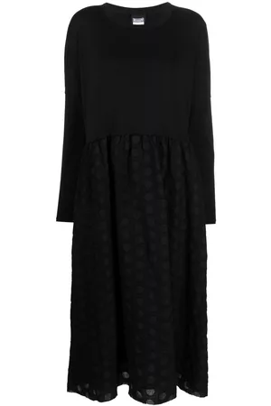 KRISTENSEN DU NORD Long-sleeved woollen shift dress