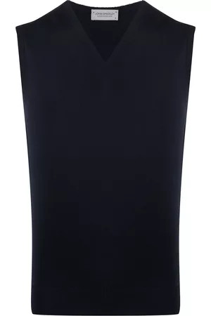 JOHN SMEDLEY Sleeveless knit pullover
