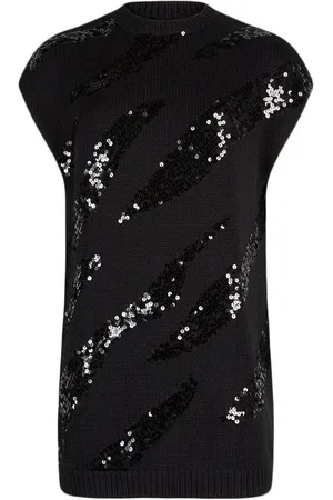 RTA Samantha sequin-embellished knit dress