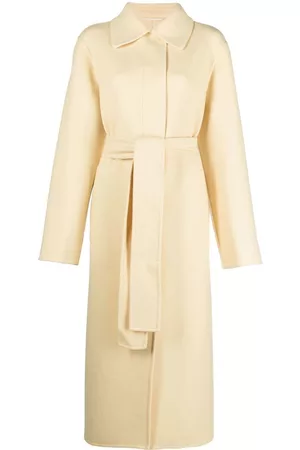 Jil Sander Single-breasted belted coat