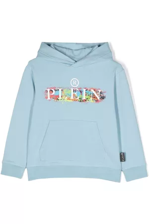 Philipp Plein Logo-print detail hoodie