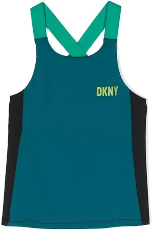 DKNY Logo-print sporty top