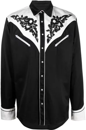 Kenzo Floral-print long-sleeved shirt