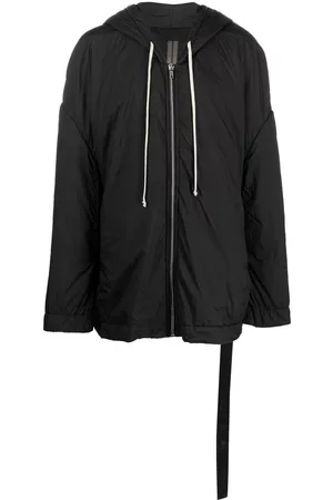 Rick Owens Oversize drawstring raincoat