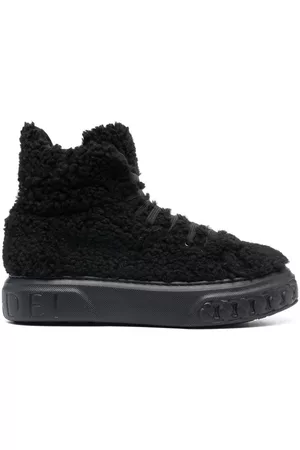 Casadei Ecosheep lace-up combat boots