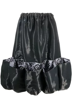 Comme des Garçons Puff hem lace-trim skirt