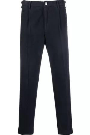 Incotex Tapered-leg cotton trousers