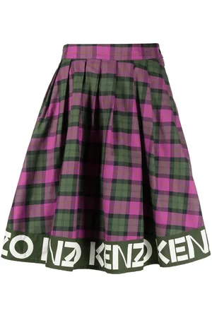 Kenzo Logo-print hem skirt