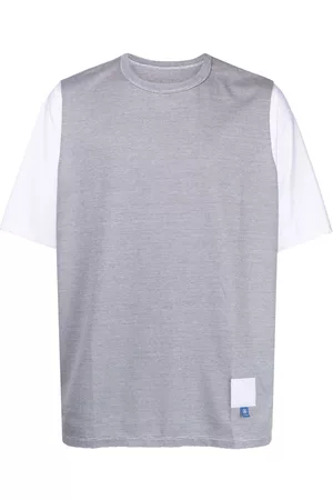 Fumito Ganryu Logo-patch detail T-shirt