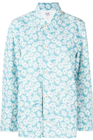 RE/DONE Floral-print Canvas Chore jacket