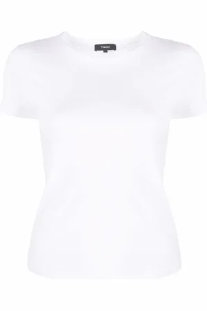 THEORY Short-sleeve pima cotton T-shirt