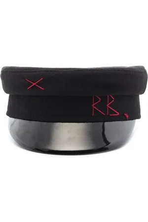 Ruslan Baginskiy Embroidered monogram baker boy hat