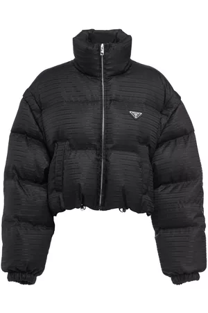 Prada Re-Nylon cropped down jacket