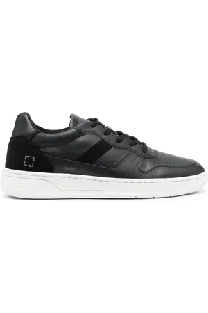 D.A.T.E. Suede-panel sneakers