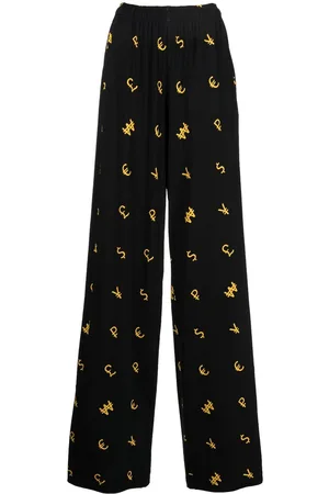 Vetements High-rise wide-leg trousers