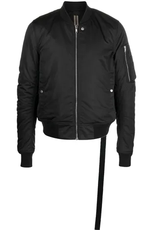 Rick Owens Stud-detail zipped bomber jacket
