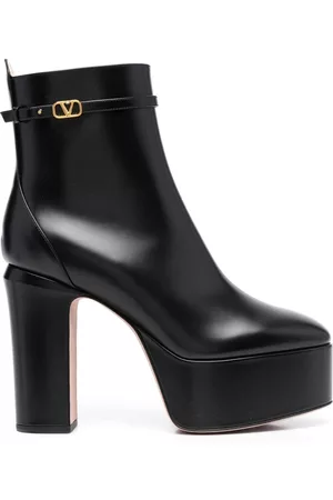 VALENTINO GARAVANI Logo-buckle 125mm boots