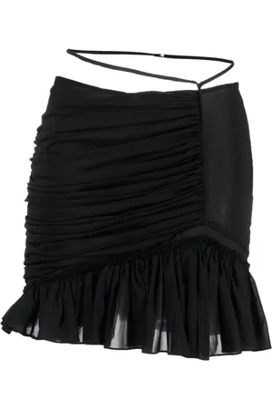 Nensi Dojaka Ruched-detail mini skirt