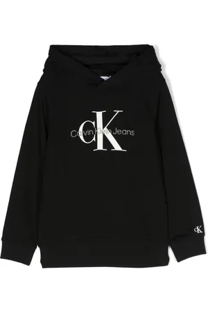 Calvin Klein Logo-print cotton hoodie