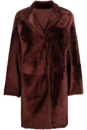 YVES SALOMON Oversized shearling coat
