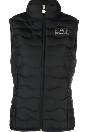 EA7 Logo-print gilet