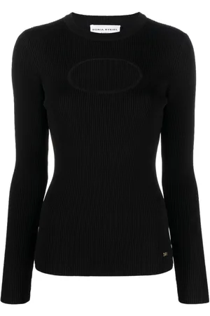 Sonia by Sonia Rykiel Cut-out long-sleeve top