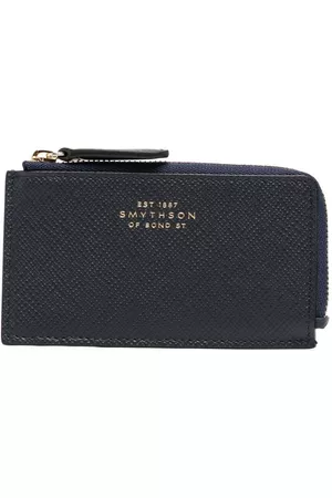 SMYTHSON Women Wallets - Logo-embossed zip wallet