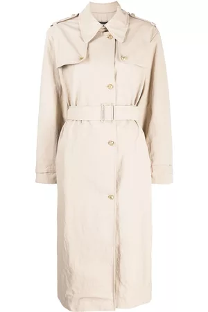 Paule Ka Belted toile coat