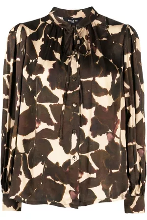 Paule Ka Camouflage print shirt