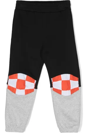 Stella McCartney Checkerboard-print detail trousers