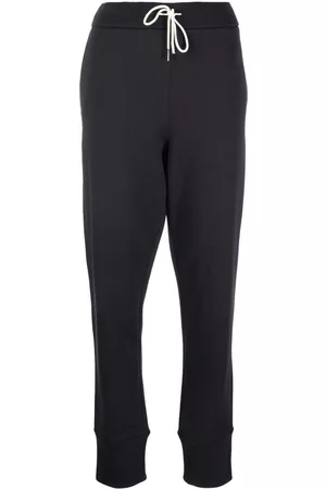 Jil Sander Logo-embroidered drawstring trousers