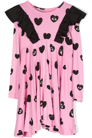 Wauw Capow by Bangbang Maya heart-print dress