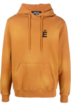Etudes Klein logo-patch hoodie