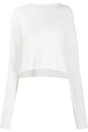 JOHN ELLIOTT Jersey long-sleeved cropped T-shirt