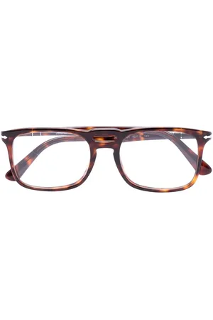 Persol Square-frame tortoiseshell glasses