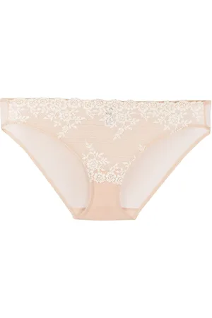 Wacoal Floral embroidered briefs