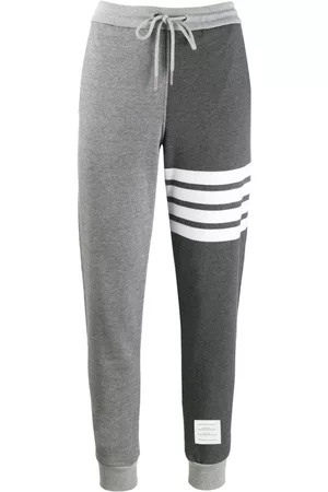 Thom Browne 4-Bar loopback track pants