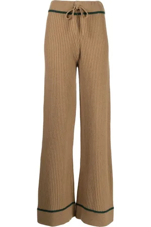 MADELEINE THOMPSON Veronica ribbed-knit trousers