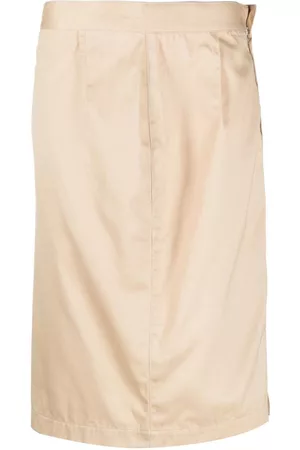 MUGLER High-waisted straight-cut skirt