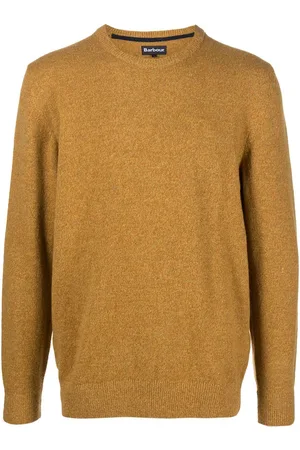 Barbour Fine-knit ribbed-trim jumper