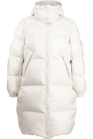 YVES SALOMON Padded-design zipped coat
