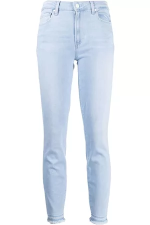 Paige Mid-rise slim-fit jeans