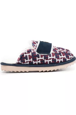 Tommy Hilfiger Logo-plaque mule slippers