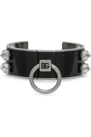 Dolce & Gabbana Leather cuff bracelet
