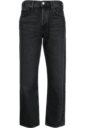 AGOLDE Straight-leg cropped jeans