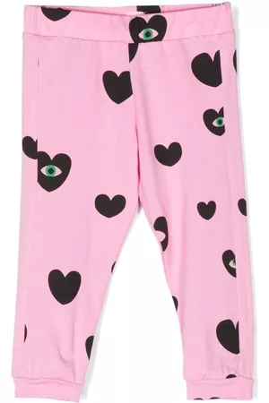 Wauw Capow by Bangbang Heart-print track pants