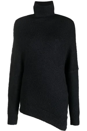 Proenza Schouler Fuzzy Boucle asymmetric sweater