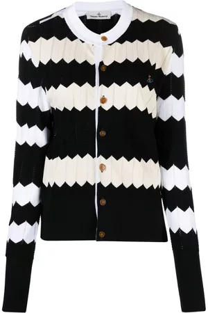Vivienne Westwood Zig-zag stripe cardigan